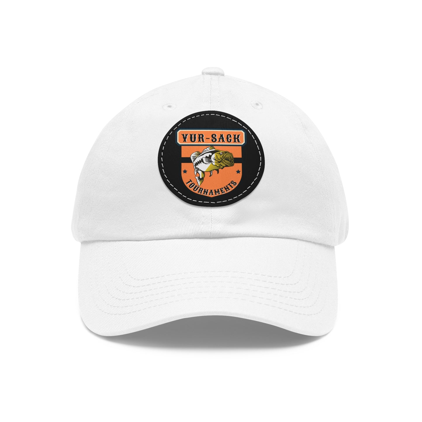 Yur-Sack Dad Hat with Leather Patch (Round)