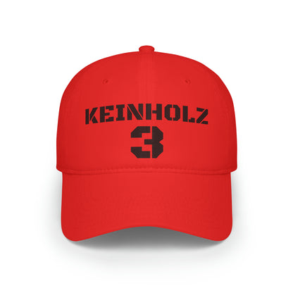 Low Profile Baseball Cap RED or TAN