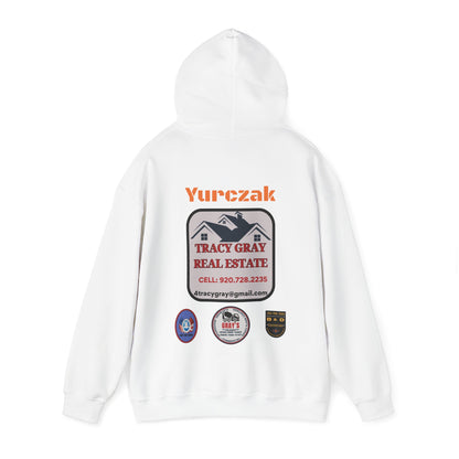 Yur-Sack - Unisex Heavy Blend™ Hooded Sweatshirt - ORANGE FONT