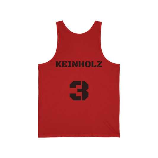 Unisex Jersey Tank -RED