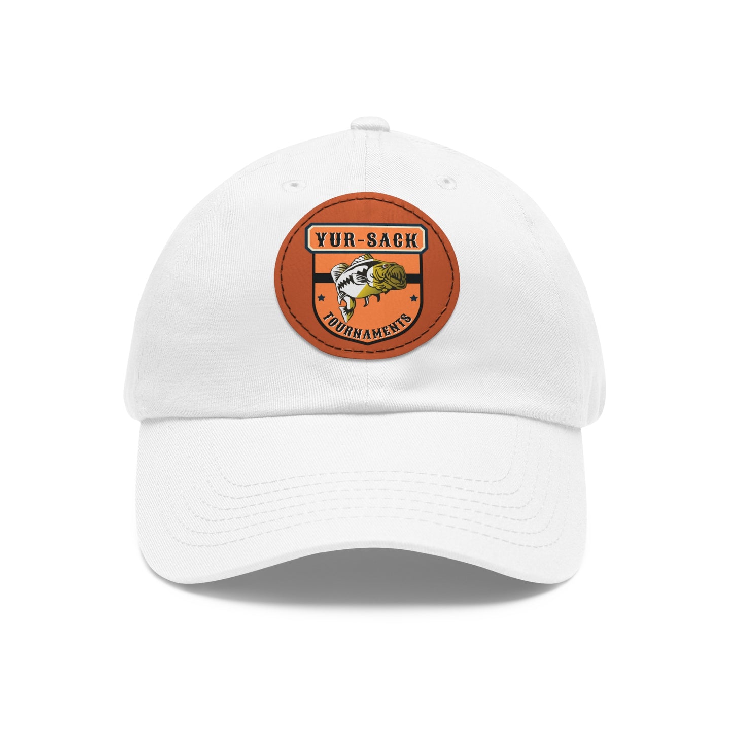 Yur-Sack Dad Hat with Leather Patch (Round)