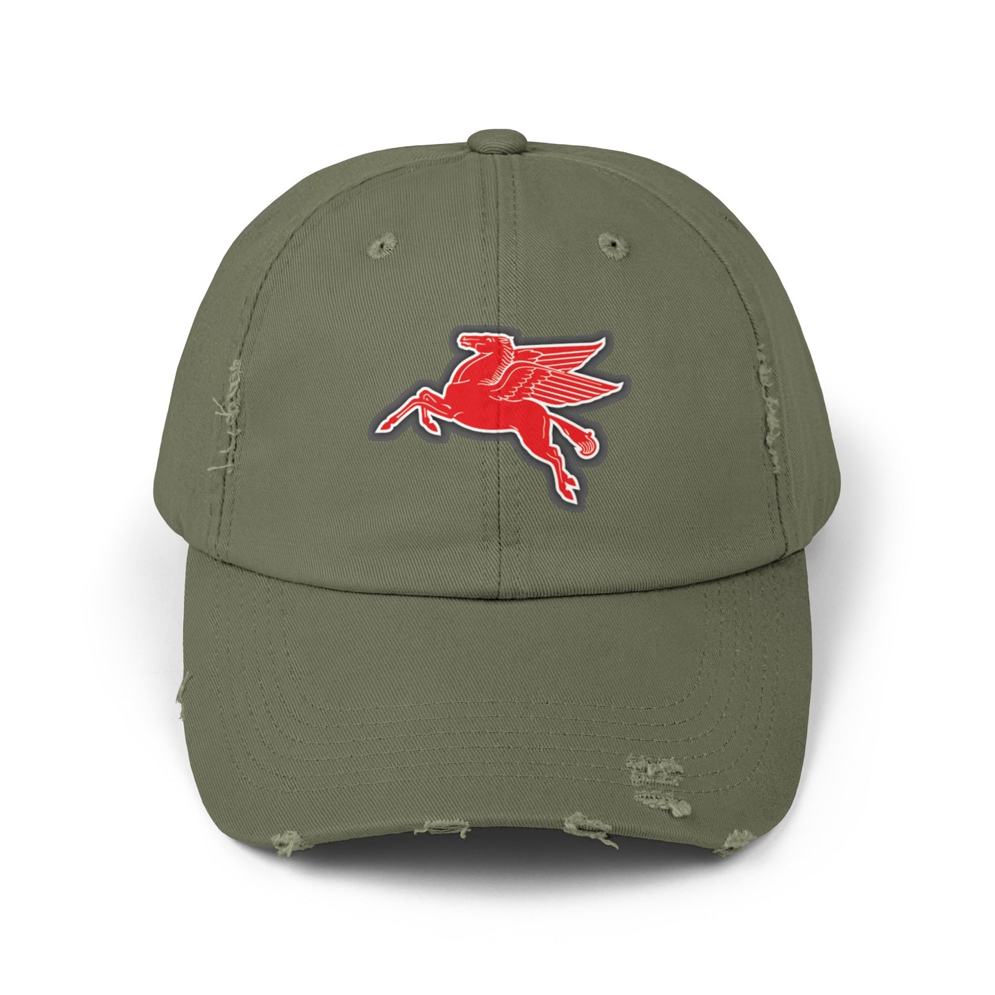 Pegasus Unisex Distressed Cap