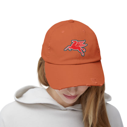 Pegasus Unisex Distressed Cap