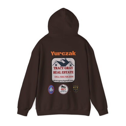 Yur-Sack - Unisex Heavy Blend™ Hooded Sweatshirt - ORANGE FONT